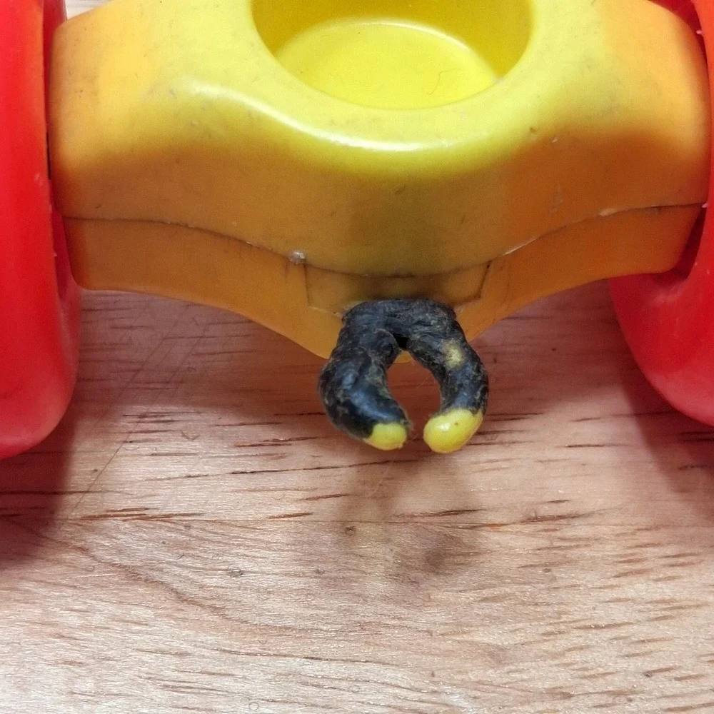 Fisher Price Little People Vehicle Lot Fire Truck Tractor Vintage Toy Cars